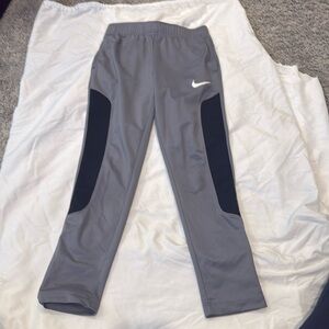 Boys Nike Small Gray Dri-Fit Pants